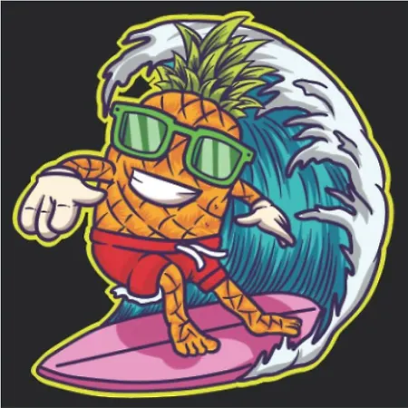 Ananas&surf Local Апартаменты *